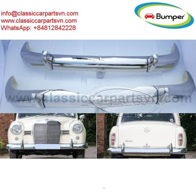 Mercedes Ponton 4-cylind W120 W121 bumpers (1959-1962)