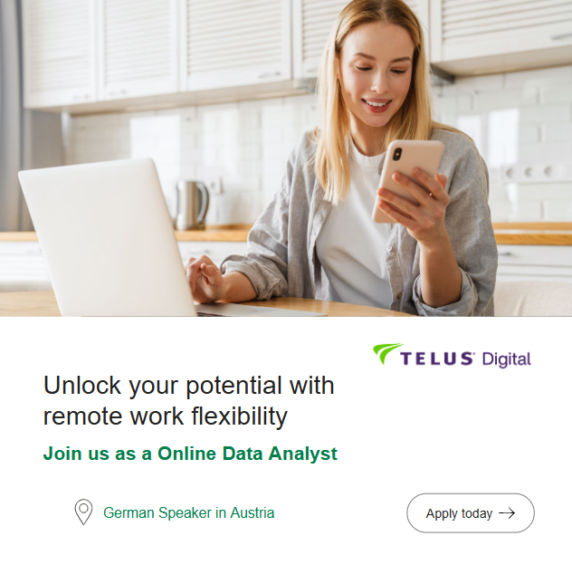 Online Data Analyst - German speakers in Austria