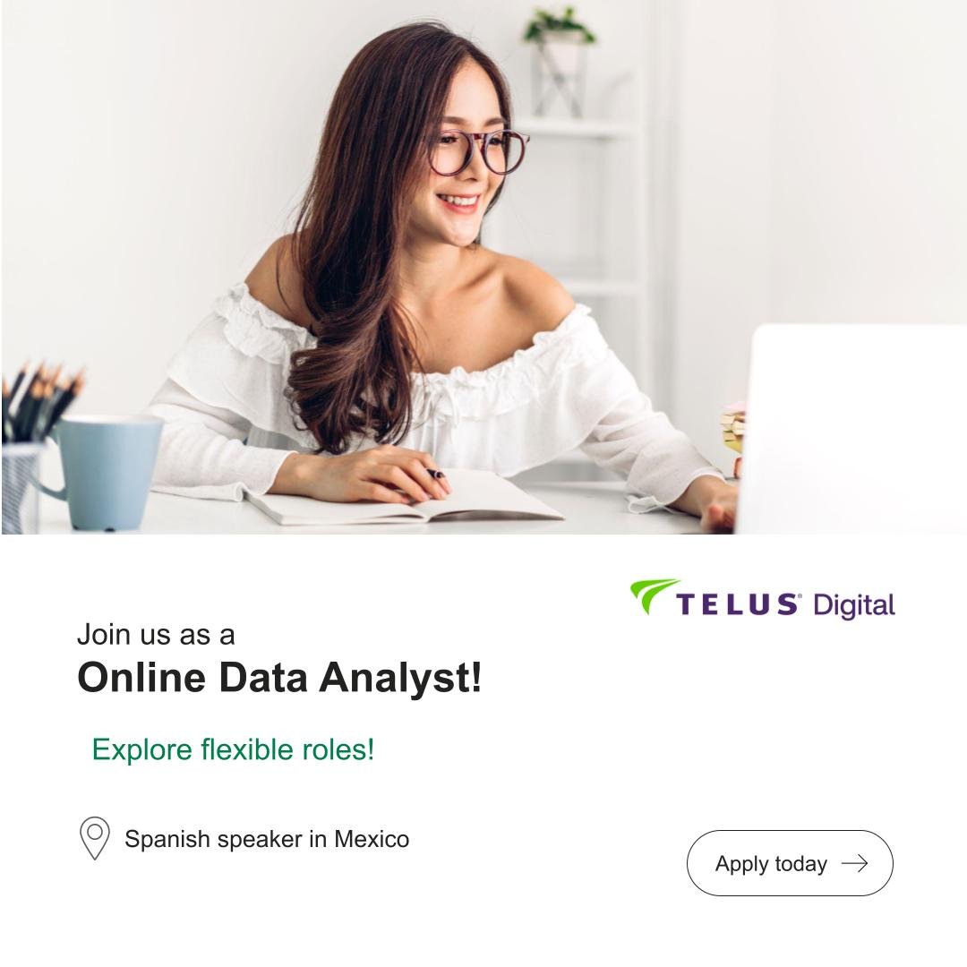 Spanish Speakers - Online Data Analyst (Part-time)